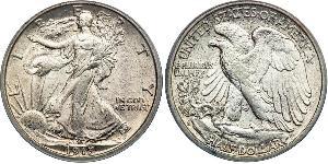 1/2 Доллар США (1776 - ) Серебро 