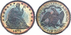 1/2 Доллар США (1776 - ) Серебро 