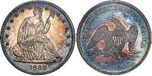 1/2 Доллар США (1776 - ) Серебро 