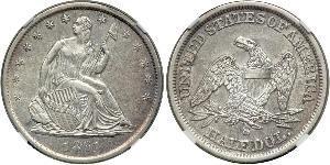 1/2 Доллар США (1776 - ) Серебро 