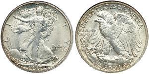 1/2 Доллар США (1776 - ) Серебро 
