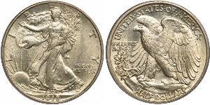1/2 Доллар США (1776 - ) Серебро 