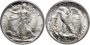 1/2 Доллар США (1776 - ) Серебро 