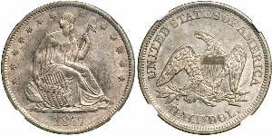 1/2 Доллар США (1776 - ) Серебро 