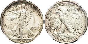 1/2 Доллар США (1776 - ) Серебро 
