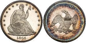 1/2 Доллар США (1776 - ) Серебро 