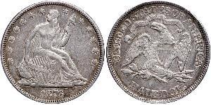 1/2 Доллар США (1776 - ) Серебро 