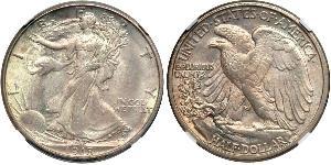 1/2 Доллар США (1776 - ) Серебро 