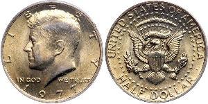 1/2 Доллар США (1776 - ) Серебро Джон Фицджеральд Кеннеди (1917-1963)