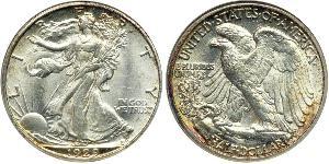 1/2 Доллар США (1776 - ) Серебро 