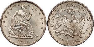 1/2 Доллар США (1776 - ) Серебро 