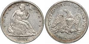 1/2 Доллар США (1776 - ) Серебро 
