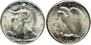 1/2 Доллар США (1776 - ) Серебро 