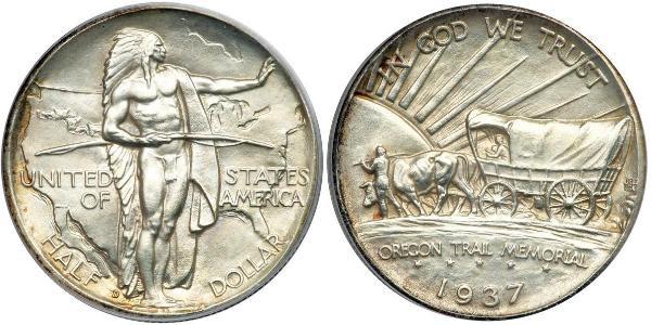 1/2 Доллар США (1776 - ) Серебро 