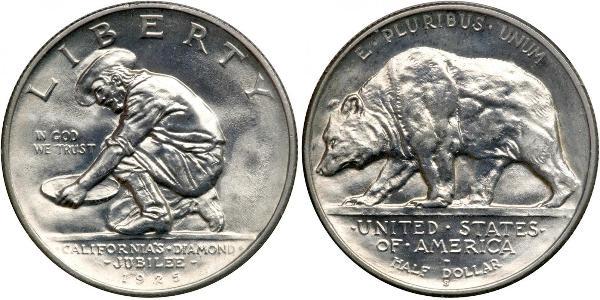 1/2 Доллар США (1776 - ) Серебро 
