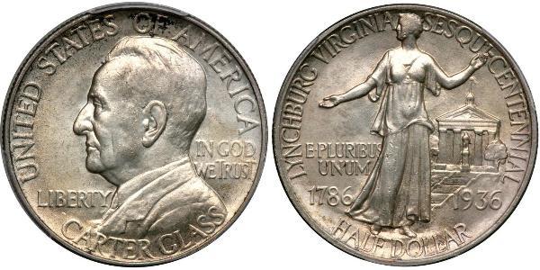 1/2 Доллар США (1776 - ) Серебро 