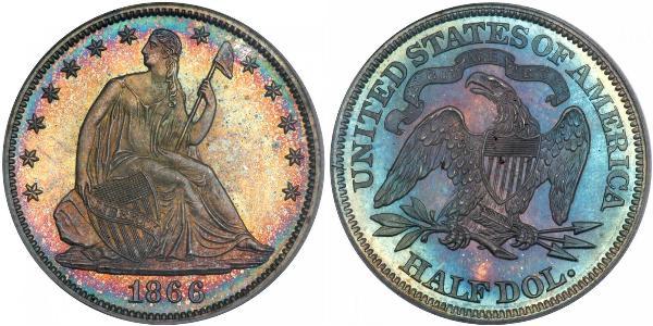 1/2 Доллар США (1776 - ) Серебро 
