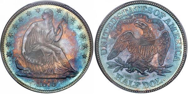 1/2 Доллар США (1776 - ) Серебро 