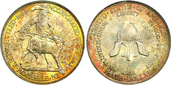 1/2 Доллар США (1776 - ) Серебро 