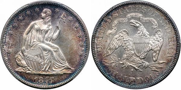 1/2 Доллар США (1776 - ) Серебро 