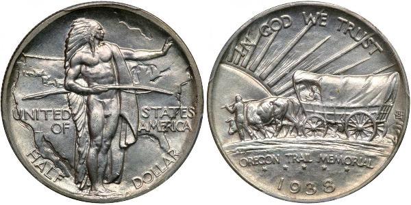 1/2 Доллар США (1776 - ) Серебро 