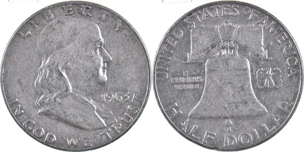 1/2 Доллар США (1776 - ) Серебро Франклин Делано Рузвельт (1882-1945)