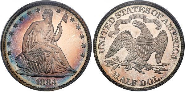 1/2 Доллар США (1776 - ) Серебро 