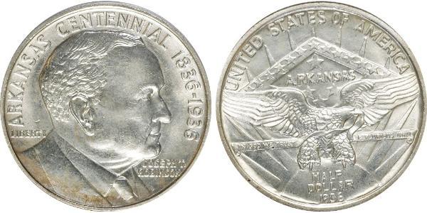 1/2 Доллар США (1776 - ) Серебро 