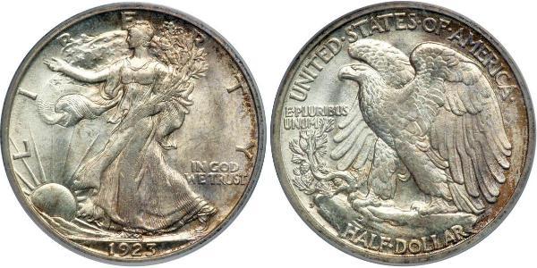 1/2 Доллар США (1776 - ) Серебро 