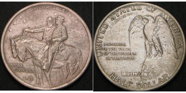 1/2 Доллар США (1776 - ) Серебро 