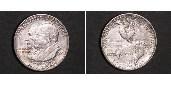 1/2 Доллар США (1776 - ) Серебро 