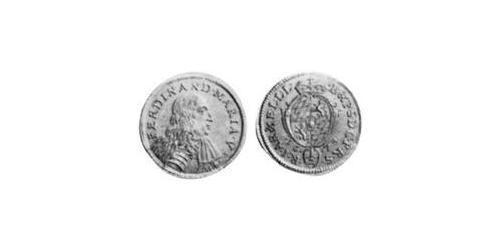 1/2 Дукат Бавария (курфюршество) (1623 - 1806) Золото Фердинанд Мария (курфюрст Баварии)(1636 – 1679)