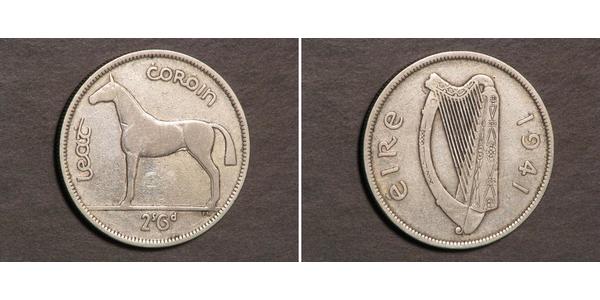 1/2 Крона(англійська) Ірландія (1922 - )  