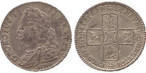 1/2 Крона(англійська) Королівство Великобританія (1707-1801) Золото Георг II (1683-1760)