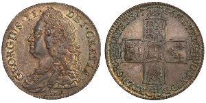 1/2 Крона(англійська) Королівство Великобританія (1707-1801) Золото Георг II (1683-1760)