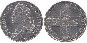 1/2 Крона(англійська) Королівство Великобританія (1707-1801) Золото Георг II (1683-1760)