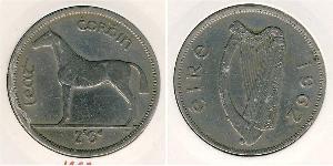 1/2 Крона Ірландія (1922 - ) Срібло 