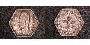 1/2 Мільєм Королівство Єгипет (1922 - 1953)  Фарук I, король Єгипта(1920 - 1965)