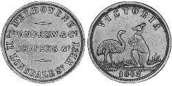 1/2 Пенни Австралия (1788 - 1939) Медь 