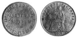 1/2 Пенни Австралия (1788 - 1939) Медь 
