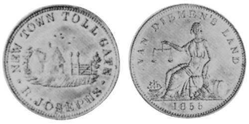 1/2 Пенни Австралия (1788 - 1939) Медь 