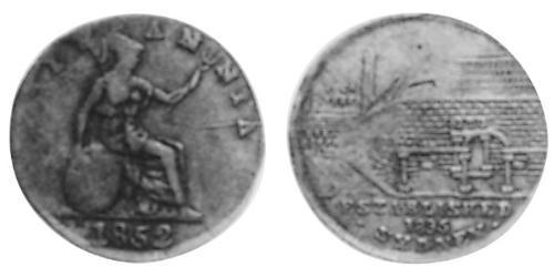 1/2 Пенни Австралия (1788 - 1939) Медь 