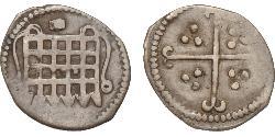 1/2 Пенни Королевство Англия (927-1649,1660-1707) Серебро Елизавета I (1533-1603)