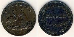 1/2 Пені Австралія (1788 - 1939) Мідь 
