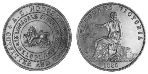1/2 Пені Австралія (1788 - 1939) Мідь 