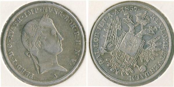 1/2 Талер Австрийская империя (1804-1867) Серебро Ferdinand I of Austria (1793 - 1875)