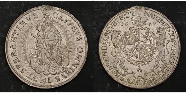 1/2 Талер Бавария (курфюршество) (1623 - 1806) Серебро 