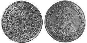 1/2 Талер Священная Римская империя (962-1806) Серебро 