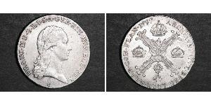 1/2 Талер Австрійські Нідерланди (1713-1795) Срібло Francis II, Holy Roman Emperor (1768 - 1835)