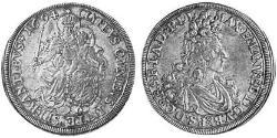 1/2 Талер Баварія (курфюрство) (1623 - 1806) Срібло 